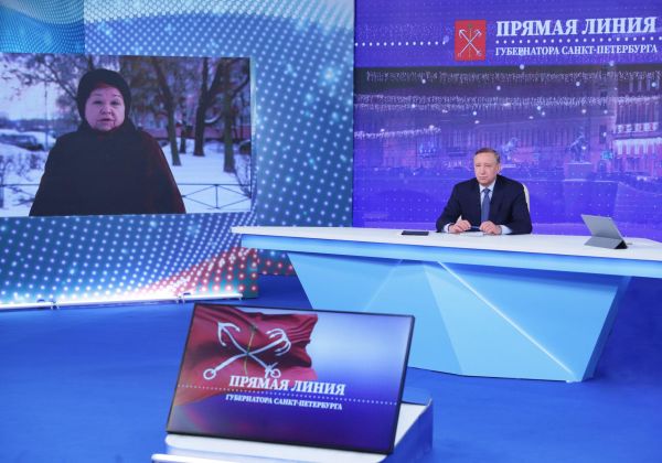 Беглов не будет отвечать на острые вопросы во время новой «прямой линии» — петербуржцы